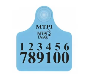 Custom Laser Marked Cattle Tags